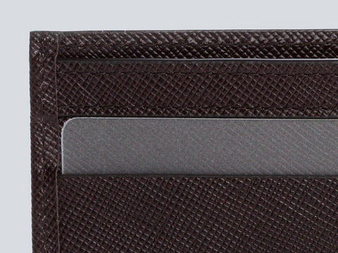 COMPACT WALLET BROWN