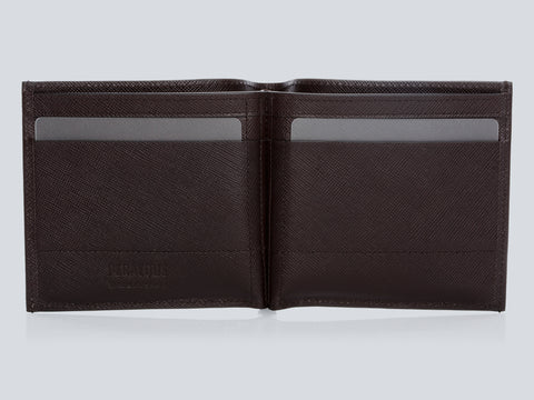 COMPACT WALLET BROWN